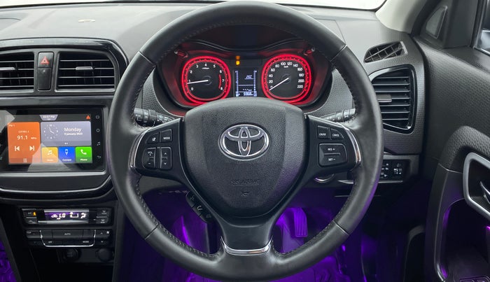 2022 Toyota URBAN CRUISER PREMIUM MT, Petrol, Manual, 5,967 km, Steering Wheel Close Up