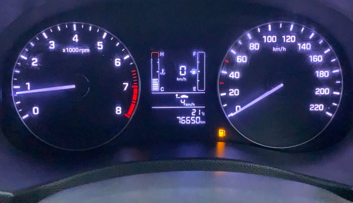 2016 Hyundai Creta S 1.6 PETROL, Petrol, Manual, 76,650 km, Odometer Image