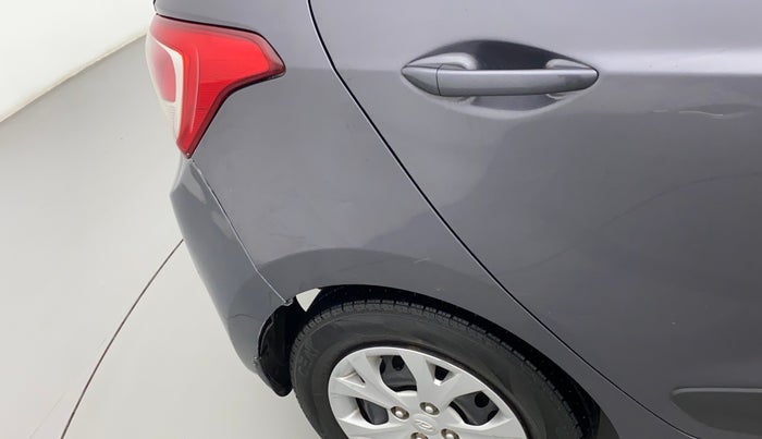 2015 Hyundai Grand i10 SPORTZ 1.2 KAPPA VTVT, CNG, Manual, 86,785 km, Right quarter panel - Slightly dented