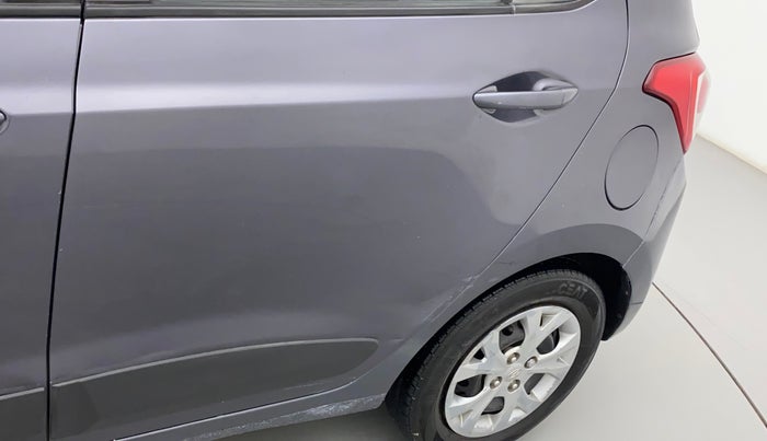 2015 Hyundai Grand i10 SPORTZ 1.2 KAPPA VTVT, CNG, Manual, 86,785 km, Rear left door - Slightly dented
