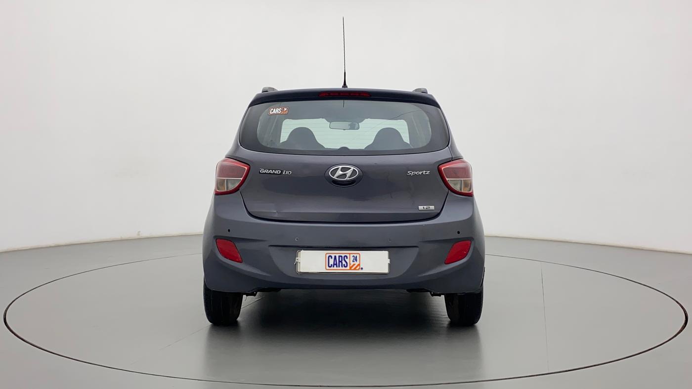 2015 Hyundai Grand i10 SPORTZ 1.2 KAPPA VTVT, CNG, Manual, 86,785 km, Back/Rear