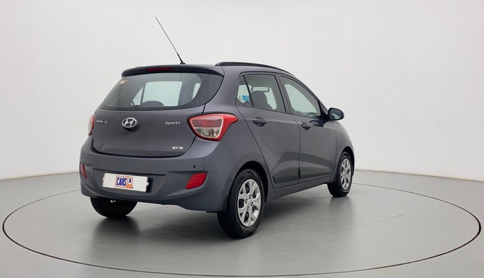 2015 Hyundai Grand i10 SPORTZ 1.2 KAPPA VTVT, CNG, Manual, 86,785 km, Right Back Diagonal