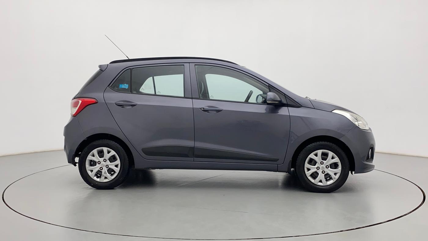 2015 Hyundai Grand i10 SPORTZ 1.2 KAPPA VTVT, CNG, Manual, 86,785 km, Right Side View