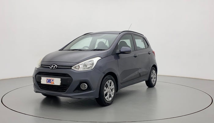 2015 Hyundai Grand i10 SPORTZ 1.2 KAPPA VTVT, CNG, Manual, 86,785 km, Left Front Diagonal