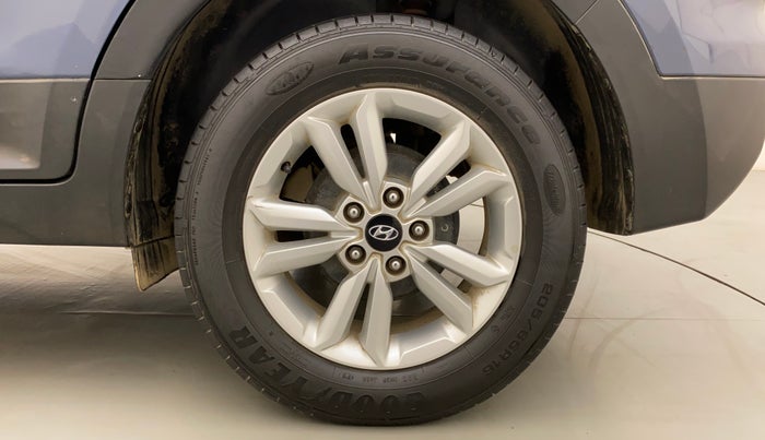 2017 Hyundai Creta SX PLUS 1.6 PETROL, Petrol, Manual, 45,215 km, Left Rear Wheel