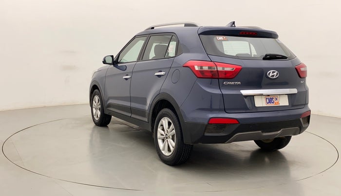 2017 Hyundai Creta SX PLUS 1.6 PETROL, Petrol, Manual, 45,215 km, Left Back Diagonal