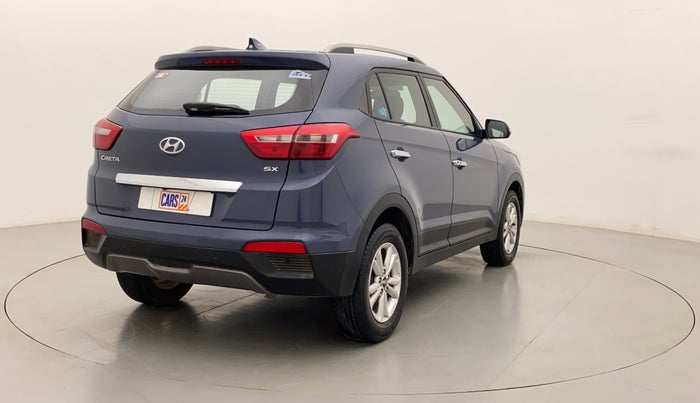 2017 Hyundai Creta SX PLUS 1.6 PETROL, Petrol, Manual, 45,215 km, Right Back Diagonal
