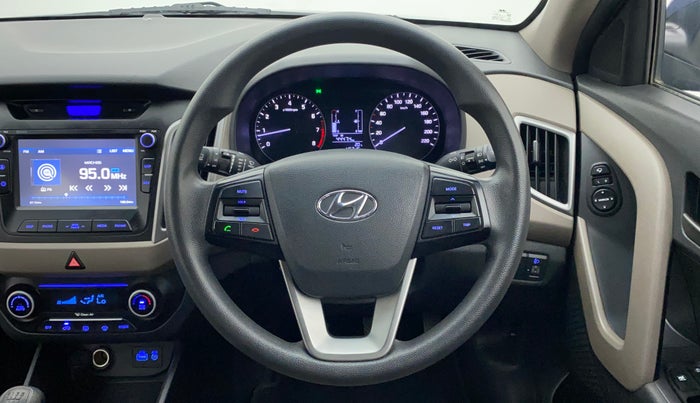 2017 Hyundai Creta SX PLUS 1.6 PETROL, Petrol, Manual, 45,215 km, Steering Wheel Close Up