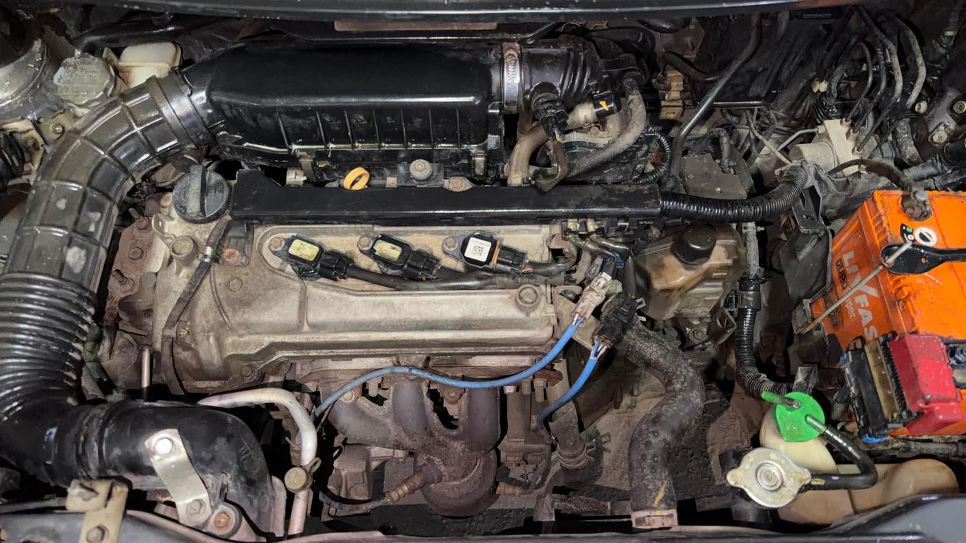2019 Maruti New Wagon-R VXI 1.0 AMT, Petrol, Automatic, 90,848 km, Engine View