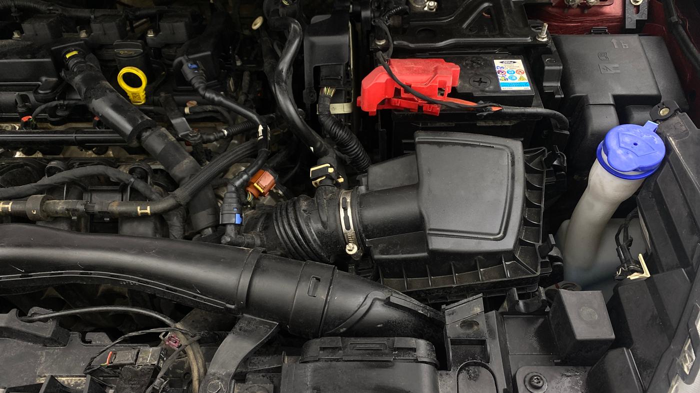 2021 Ford New Figo TITANIUM PLUS 1.2 PETROL AT, Petrol, Automatic, 47,783 km, Engine View - Left