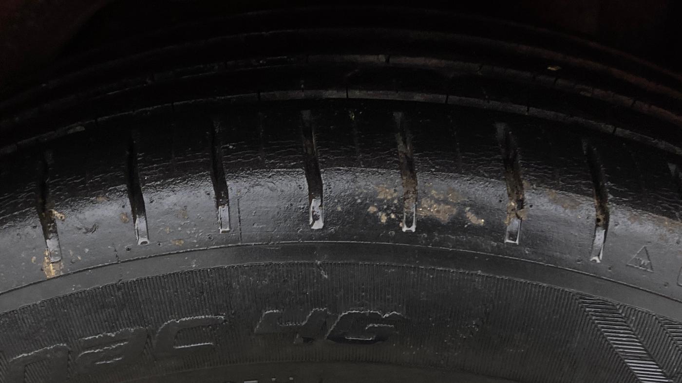 2021 Ford New Figo TITANIUM PLUS 1.2 PETROL AT, Petrol, Automatic, 47,783 km, Left Rear Tyre Tread