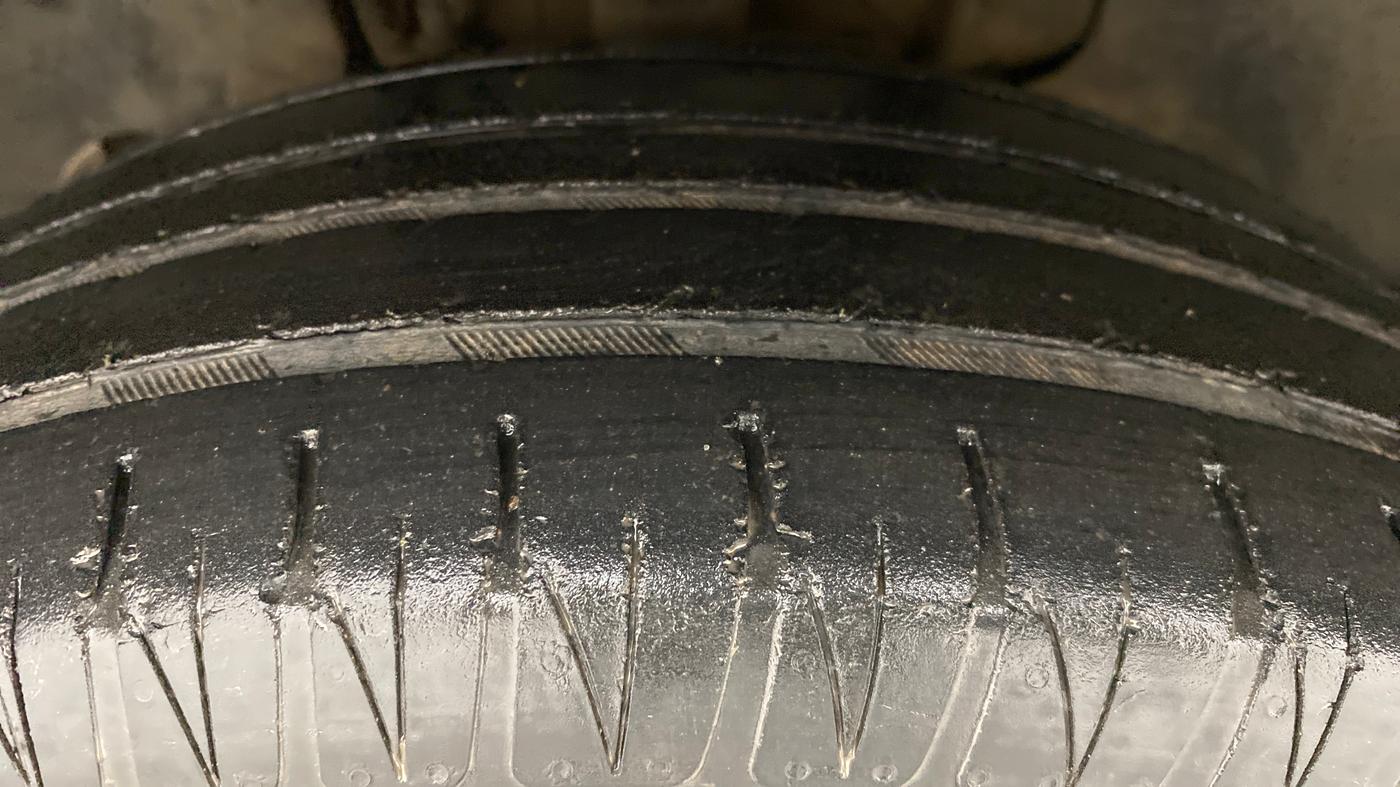 2018 Tata Tiago XT DIESEL, Diesel, Manual, 56,314 km, Left Front Tyre Tread