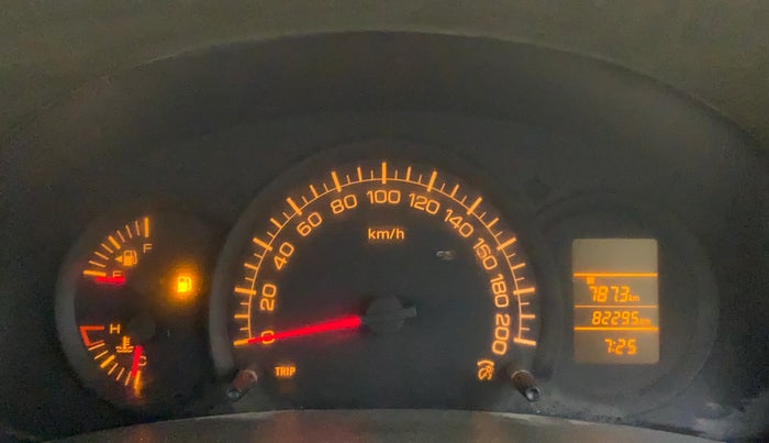 2012 Maruti Ertiga LXI, CNG, Manual, 82,416 km, Odometer Image