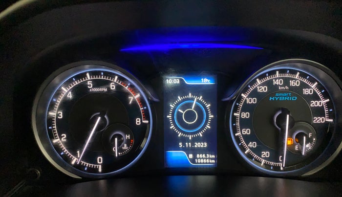 2021 Maruti XL6 ZETA MT, Petrol, Manual, 10,913 km, Odometer Image