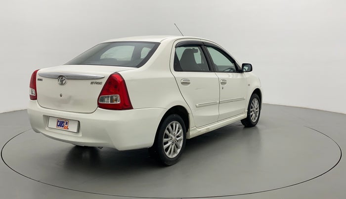 2011 Toyota Etios VX, Petrol, Manual, 35,366 km, Right Back Diagonal