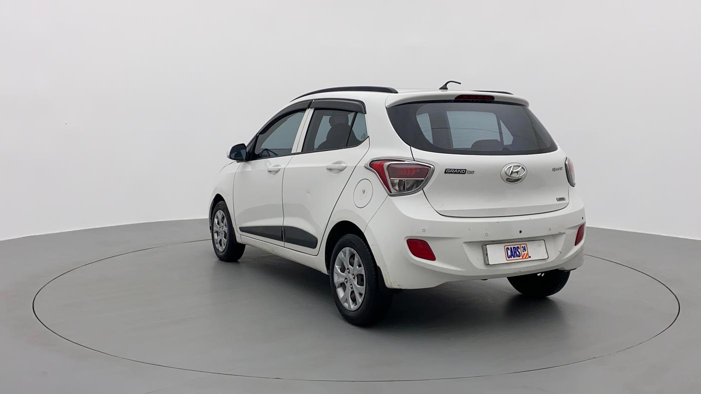 2015 Hyundai Grand i10 SPORTZ 1.1 CRDI, Diesel, Manual, 46,422 km, Left Back Diagonal