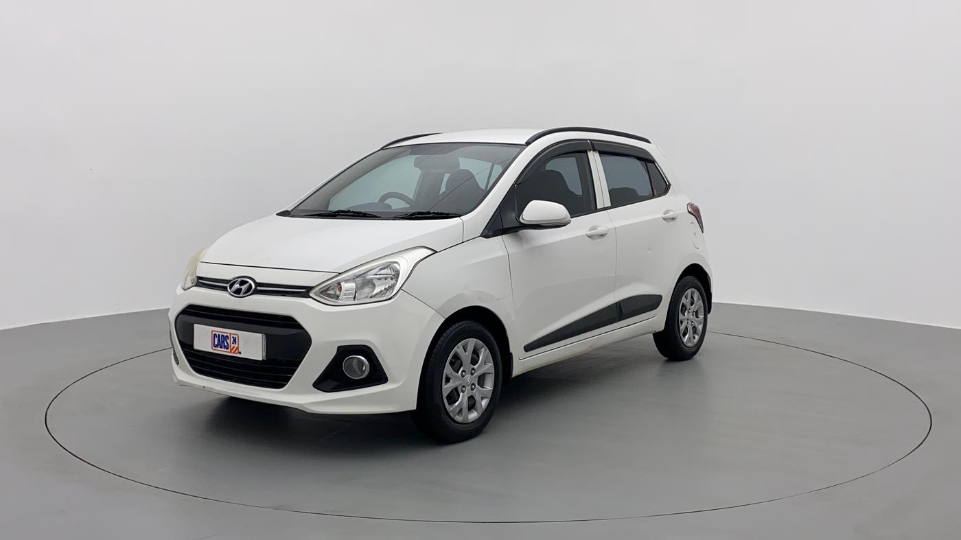 2015 Hyundai Grand i10 SPORTZ 1.1 CRDI, Diesel, Manual, 46,422 km, Left Front Diagonal