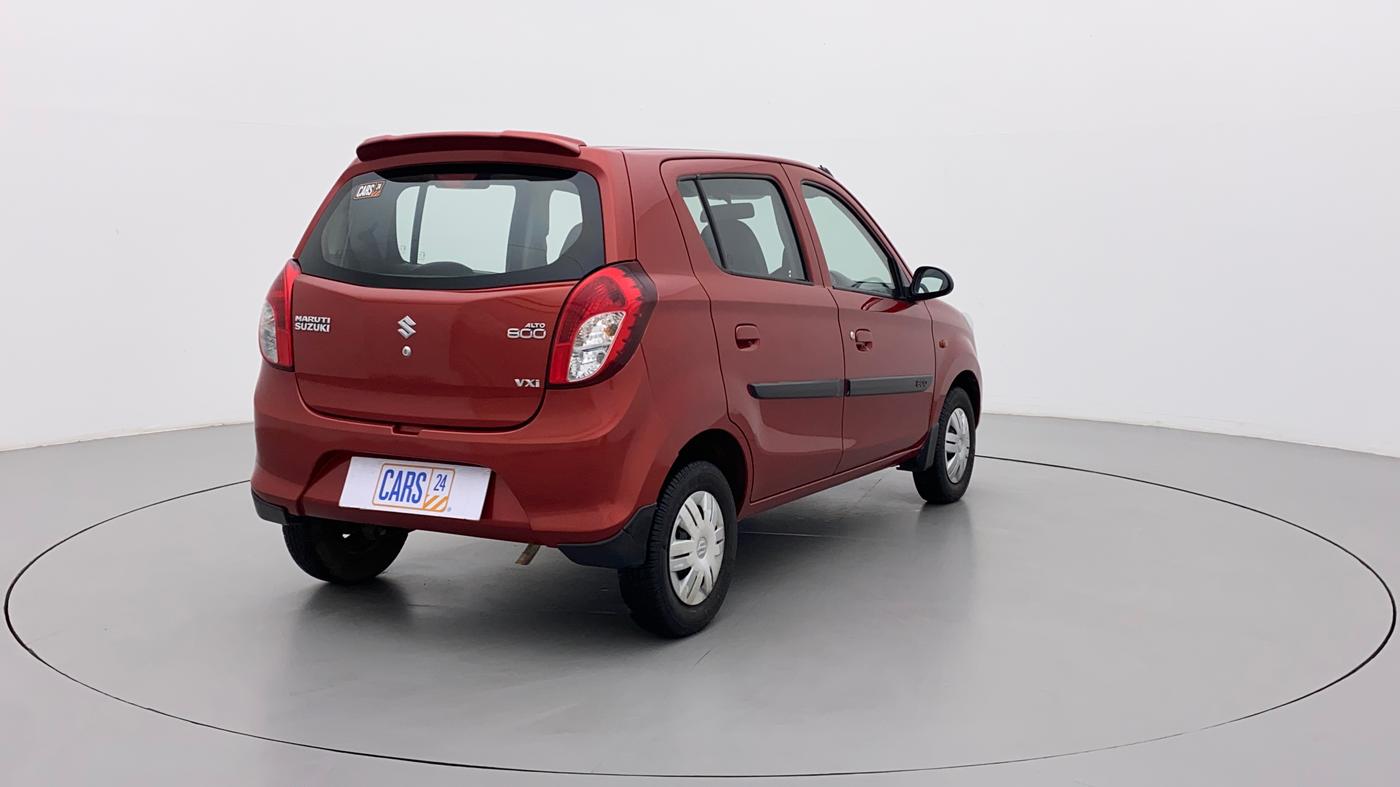 2014 Maruti Alto 800 VXI, Petrol, Manual, 40,499 km, Right Back Diagonal
