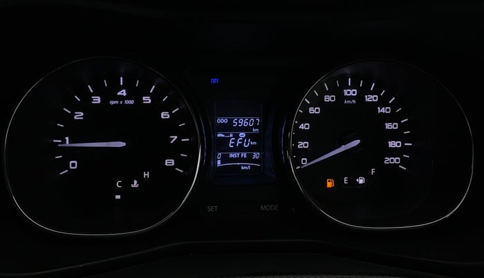 2018 Tata NEXON XZ PLUS PETROL, Petrol, Manual, 59,604 km, Odometer Image