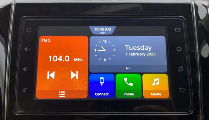 2022 Maruti Dzire ZXI CNG, CNG, Manual, 6,505 km, Infotainment System