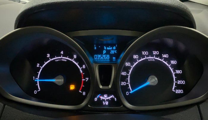2016 Ford Ecosport TITANIUM 1.5L PETROL AT, Petrol, Automatic, 35,970 km, Odometer Image