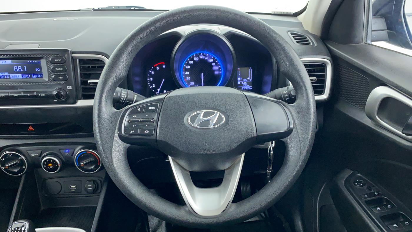 2019 Hyundai VENUE 1.4 CRDI S MT, Diesel, Manual, 29,790 km, Steering Wheel Close Up