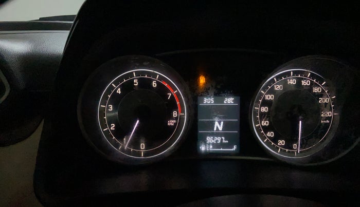 2018 Maruti Dzire VXI AMT, Petrol, Automatic, 96,296 km, Odometer Image