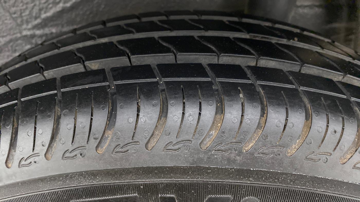 2021 Maruti S PRESSO VXI AGS, Petrol, Automatic, 3,161 km, Left Rear Tyre Tread