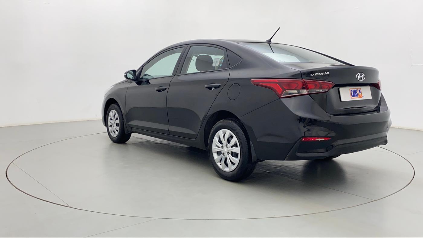 2018 Hyundai Verna 1.4 VTVT E, Petrol, Manual, 86,577 km, Left Back Diagonal (45- Degree) View
