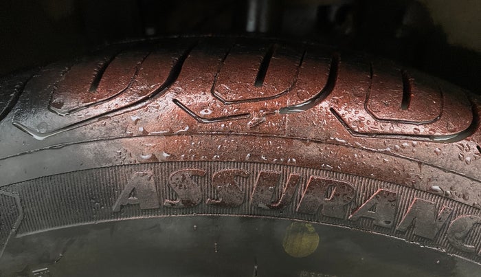 2022 Tata ALTROZ XZA PLUS, Petrol, Automatic, 27,726 km, Left Front Tyre Tread