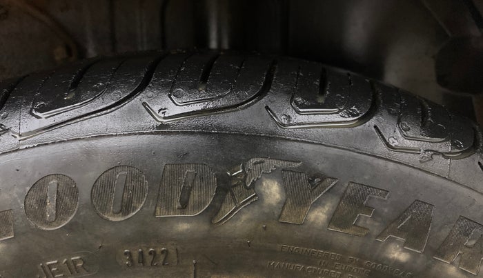 2022 Tata ALTROZ XZA PLUS, Petrol, Automatic, 27,726 km, Left Rear Tyre Tread