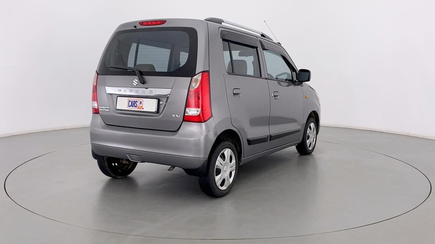 2018 Maruti Wagon R 1.0 VXI, Petrol, Manual, 21,350 km, Right Back Diagonal
