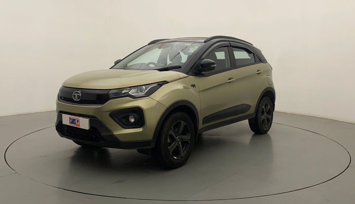 2022 Tata NEXON XZA PLUS DIESEL KAZIRANGA, Diesel, Automatic, 37,584 km, Left Front Diagonal