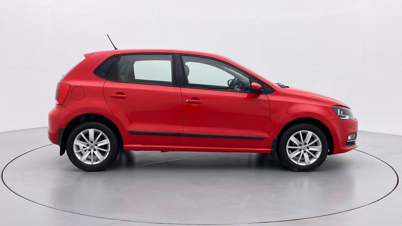 2017 Volkswagen Polo HIGHLINE1.2L PETROL, Petrol, Manual, 91,111 km, Right Side View