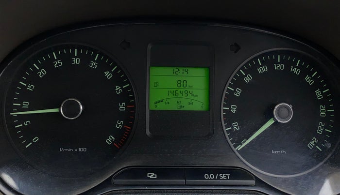 2013 Skoda Rapid ELEGANCE 1.6 TDI CR MT, Diesel, Manual, 1,46,490 km, Odometer Image