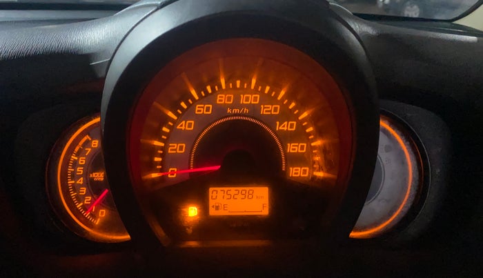 2013 Honda Brio S MT, Petrol, Manual, 75,265 km, Odometer Image