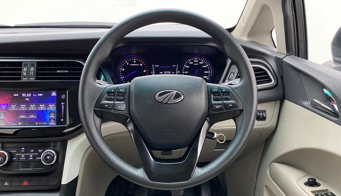 2018 Mahindra MARAZZO M8 7 STR, Diesel, Manual, 26,765 km, Steering Wheel Close Up