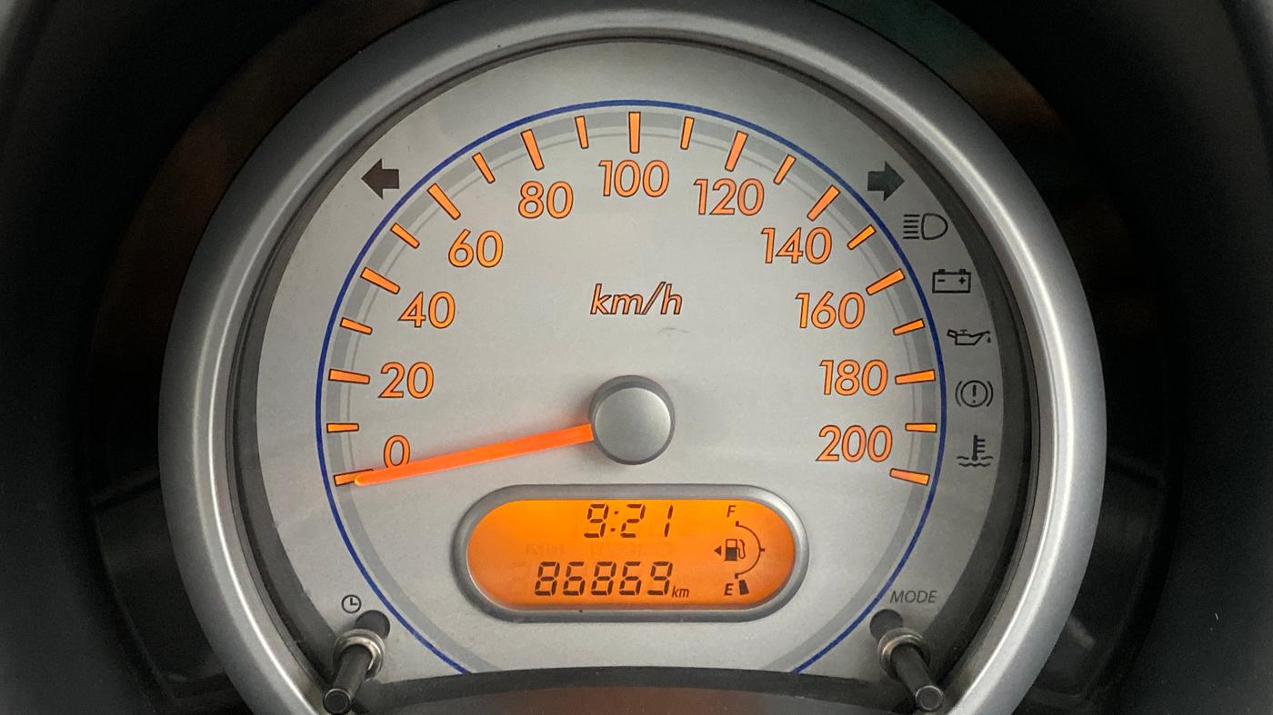 2013 Maruti Ritz VXI, Petrol, Manual, 86,916 km, Odometer Image