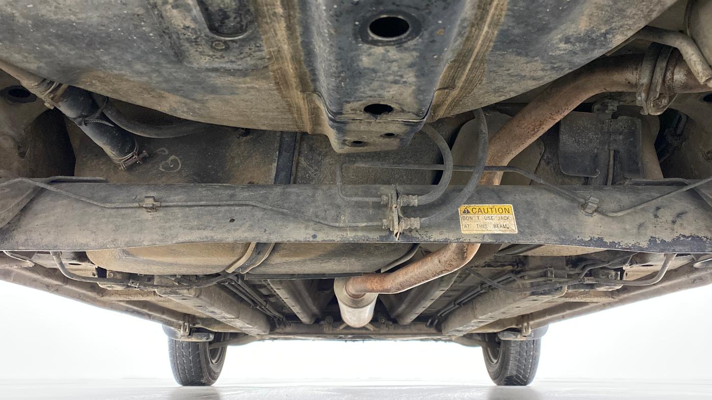 2013 Maruti Ritz VXI, Petrol, Manual, 86,916 km, Rear Underbody