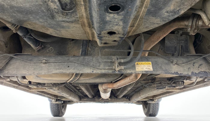 2013 Maruti Ritz VXI, Petrol, Manual, 86,916 km, Rear Underbody