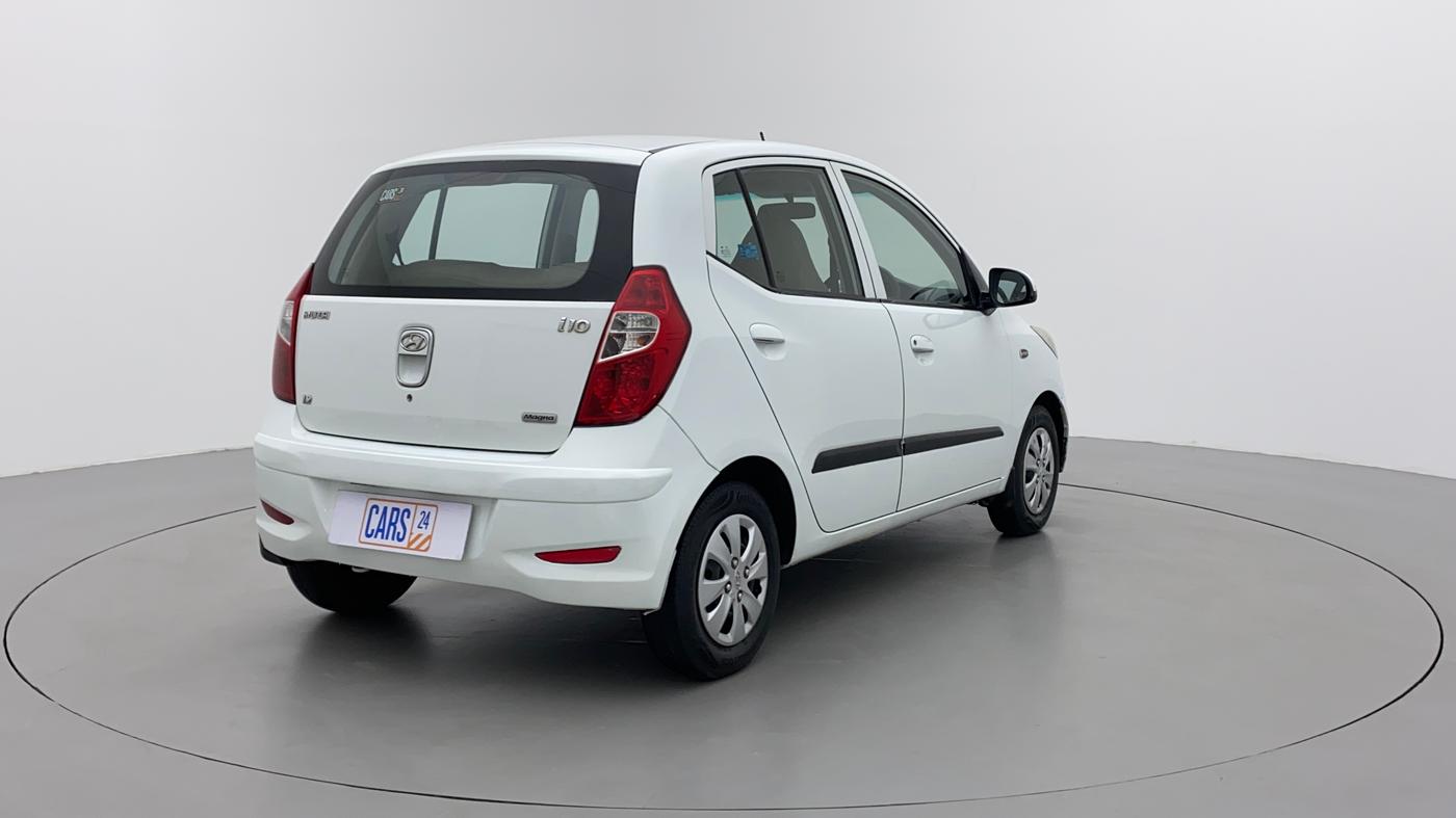 2011 Hyundai i10 MAGNA 1.2, Petrol, Manual, 70,367 km, Right Back Diagonal
