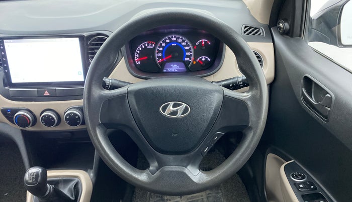 2014 Hyundai Grand i10 MAGNA 1.2 KAPPA VTVT, Petrol, Manual, 72,487 km, Steering Wheel Close Up