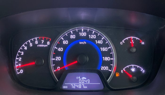 2014 Hyundai Grand i10 MAGNA 1.2 KAPPA VTVT, Petrol, Manual, 72,487 km, Odometer Image