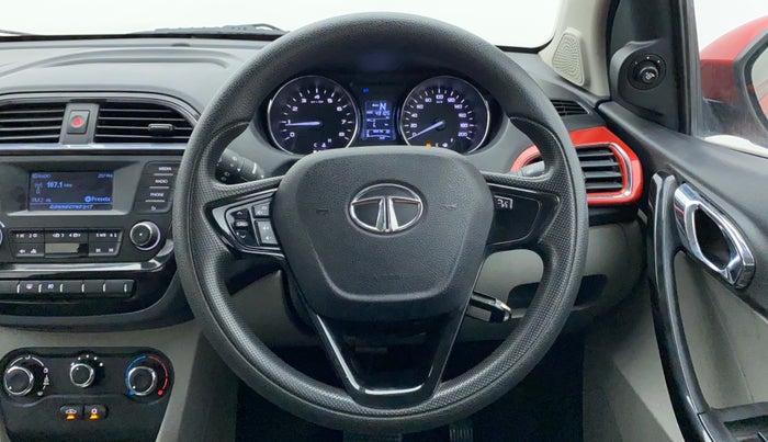 2018 Tata Tiago XZA 1.2 REVOTRON, Petrol, Automatic, 49,172 km, Steering Wheel Close Up