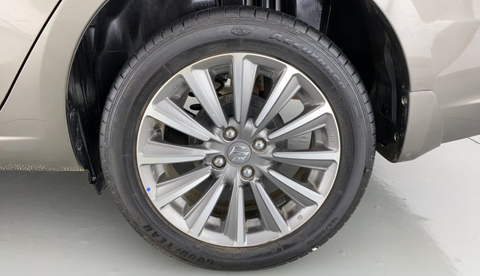2021 Maruti Ciaz ALPHA 1.5 MT VTVT SHVS, Petrol, Manual, 10,131 km, Left Rear Wheel