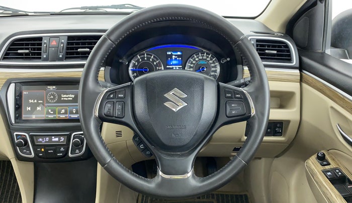 2021 Maruti Ciaz ALPHA 1.5 MT VTVT SHVS, Petrol, Manual, 10,131 km, Steering Wheel Close Up