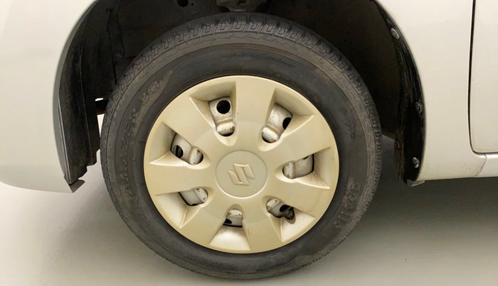 2013 Maruti Wagon R 1.0 LXI, Petrol, Manual, 12,575 km, Left Front Wheel