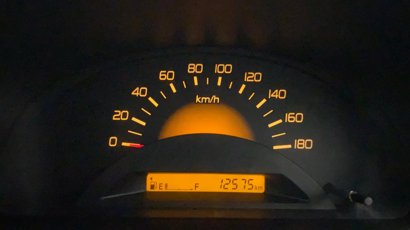 2013 Maruti Wagon R 1.0 LXI, Petrol, Manual, 12,575 km, Odometer Image