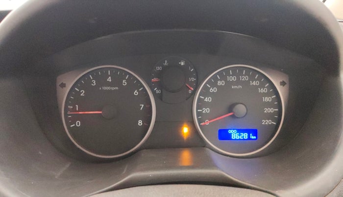 2013 Hyundai i20 MAGNA (O) 1.2, Petrol, Manual, 86,274 km, Odometer Image