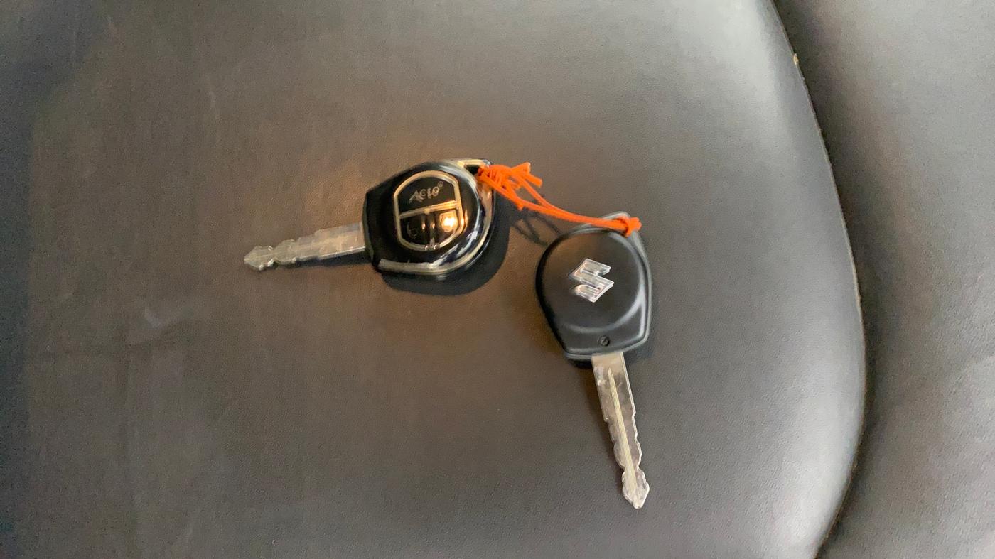 2025 Maruti FRONX DELTA PLUS 1.2L AGS, Petrol, Automatic, 9,784 km, Key Close Up